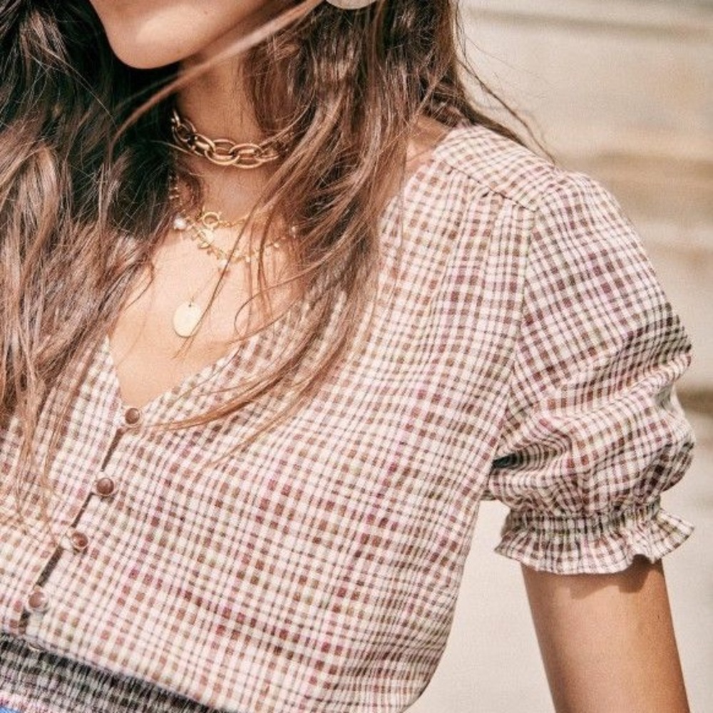 Sézane Feliz Blouse US 4/FR 36